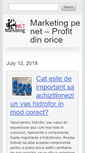 Mobile Screenshot of marketingpenet.com